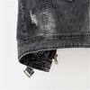 Women Ripped Cowboy Waistcoat Denim Vest Sleeveless Wild Tops Short Jacket