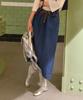 PIGMENT Stretch Denim All-Elastic Skirt (Gysk250701)