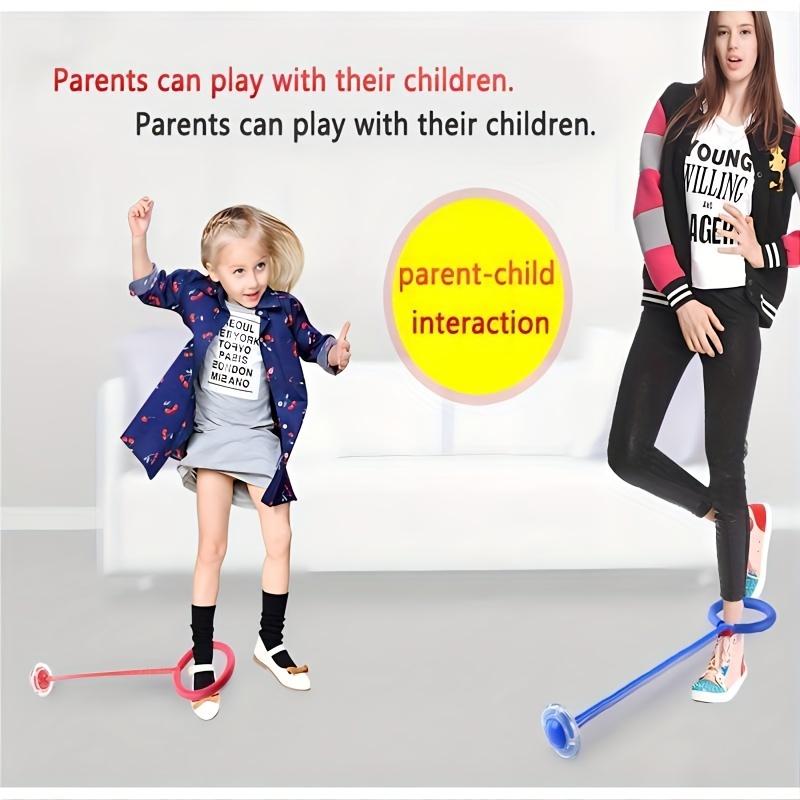 1Pc Children Flashing Jump Ring Active Bouncing Ball Foldable Flashing Bouncing Ball Suitable for Children or Adults Skill Game