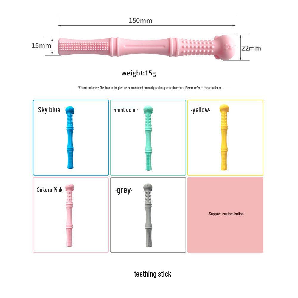 

Remote-Control Baby Teething Toy: Food-Grade Chewable Stick