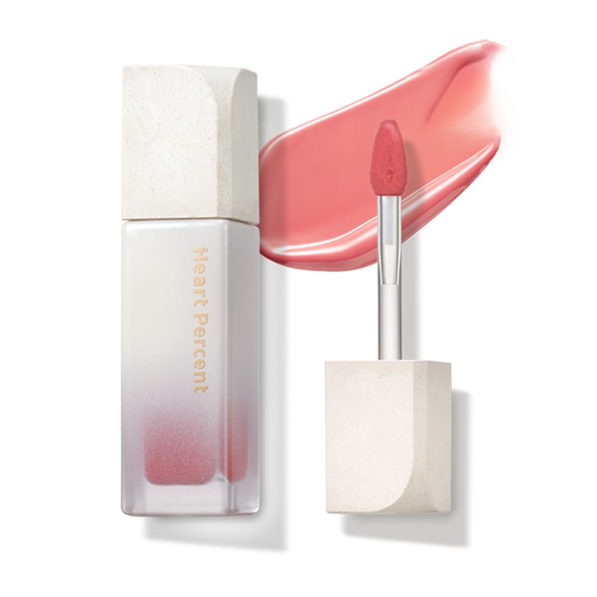 Mood Pure Glow Tint Heart Percent Dote  Heart Percent Dote On Mood Pure Glow Tint 01. Peach Coral