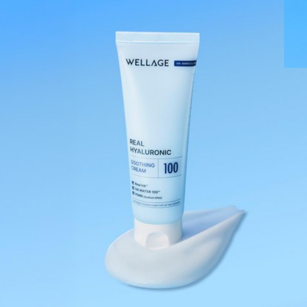 [WELLAGE] Real Hyaluronic Soothing Cream 80ml