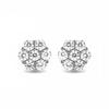 Boucles D'oreilles - Luxenter - Hudur - Argent 925 - Zircone Cubique - Plaqué Rhodium