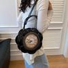 Foreign trade women's bags, fashion personality clocks, crossbody bags, European and American creative clocks, three-dimensional handbags, shoulder