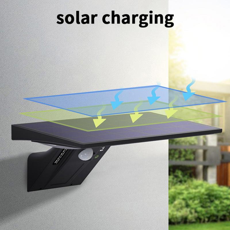 Solar Wall Light | Outdoor Waterproof Motion Sensor Light for Garden, Pathway, House Number Illumination