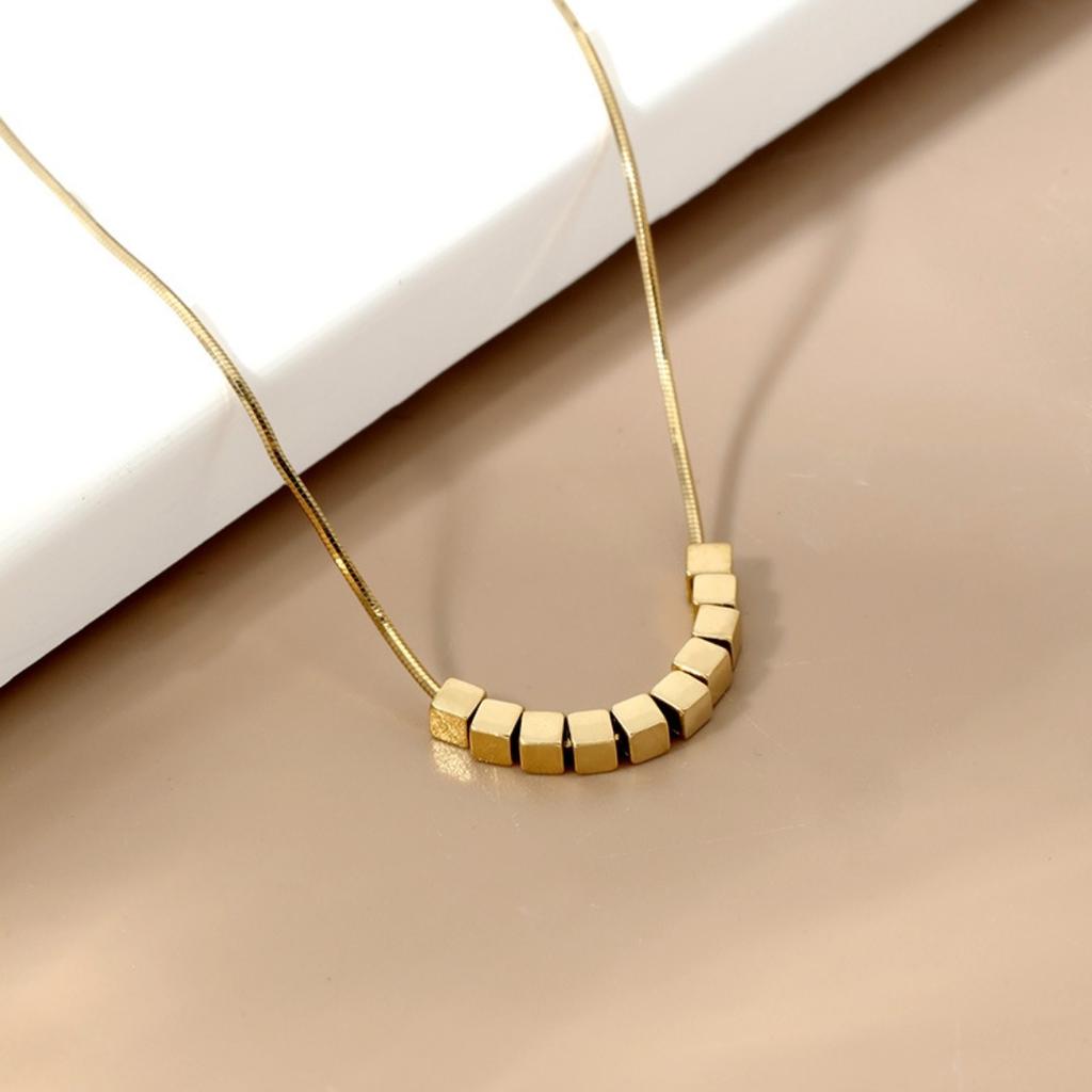 S925 Sterling Silver Necklace Accessories Women's Silver Snake Bone Chain Italian Light Luxury High-end Jewelry