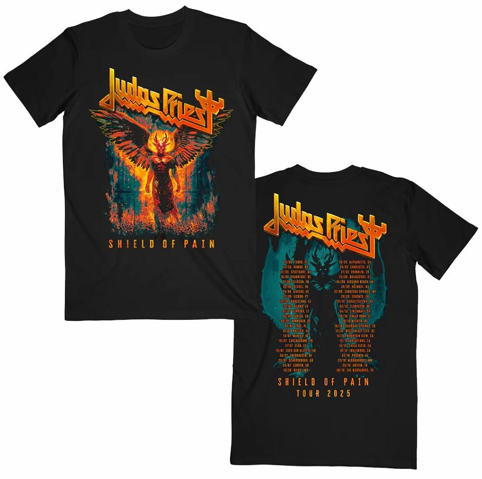 

Judas Priest Winged Demon Tour 2025 Tee Unisex Size S-5XL Unisex T-Shirt M