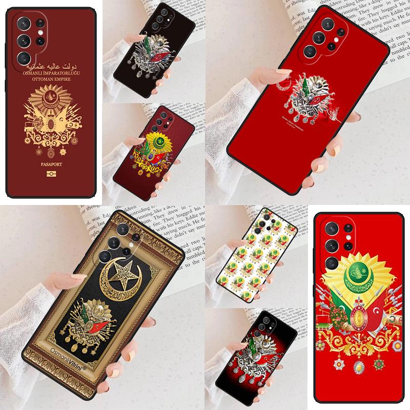 Ottoman Empire Coat Of Arms Cell Phone Case for Samsung Galaxy S26 Ultra S25 S24 S23 S22 S21 S20 Note10 Cover