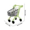 1:12 Puppenhaus Miniatur Trolley Supermarkt Einkaufswagen Hand LKW Kinder Rollenspiel Spielzeug Puppenhaus Zubehör