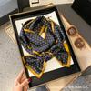 Long Silk Scarf Women's New Small Silk Scarf Printing Simulation Silk Tied Bag Streamer Explosion Sweet Little Scarf