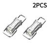 Newest COB Work Light Type-C Rechargeable LED Flashlight Keychain Hanging Camping Hiking Lamp Mini Outdoor Flashlight 1/2/3PCS