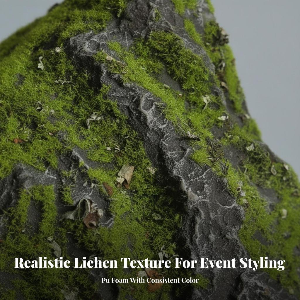 Faux Moss Rock Lifelike Artificial Irregular for Photographers