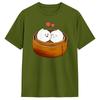 Oversized T Shirt Summer Chinese Xiao Dumpling Food Leisure T Shirts Dumpling Love Pure Cotton Tshirt for Unisex Y2K Casual Tops