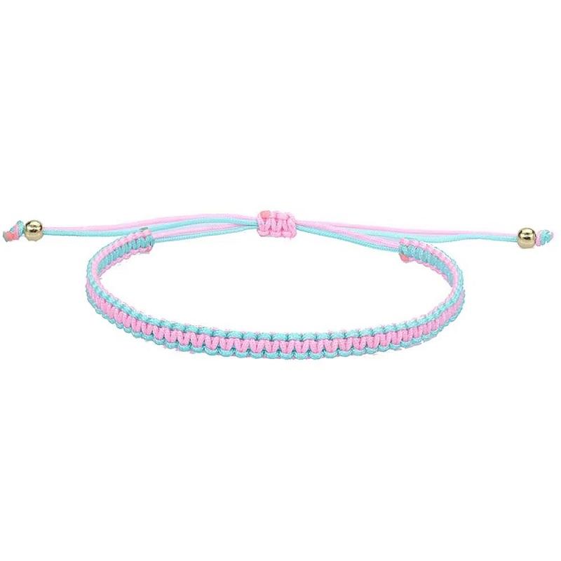 Lucky Woven Rope Bracelets & Bangles Women Men Handmade Knots Tibet Buddhist  Friendship Girls Gift Adjustable