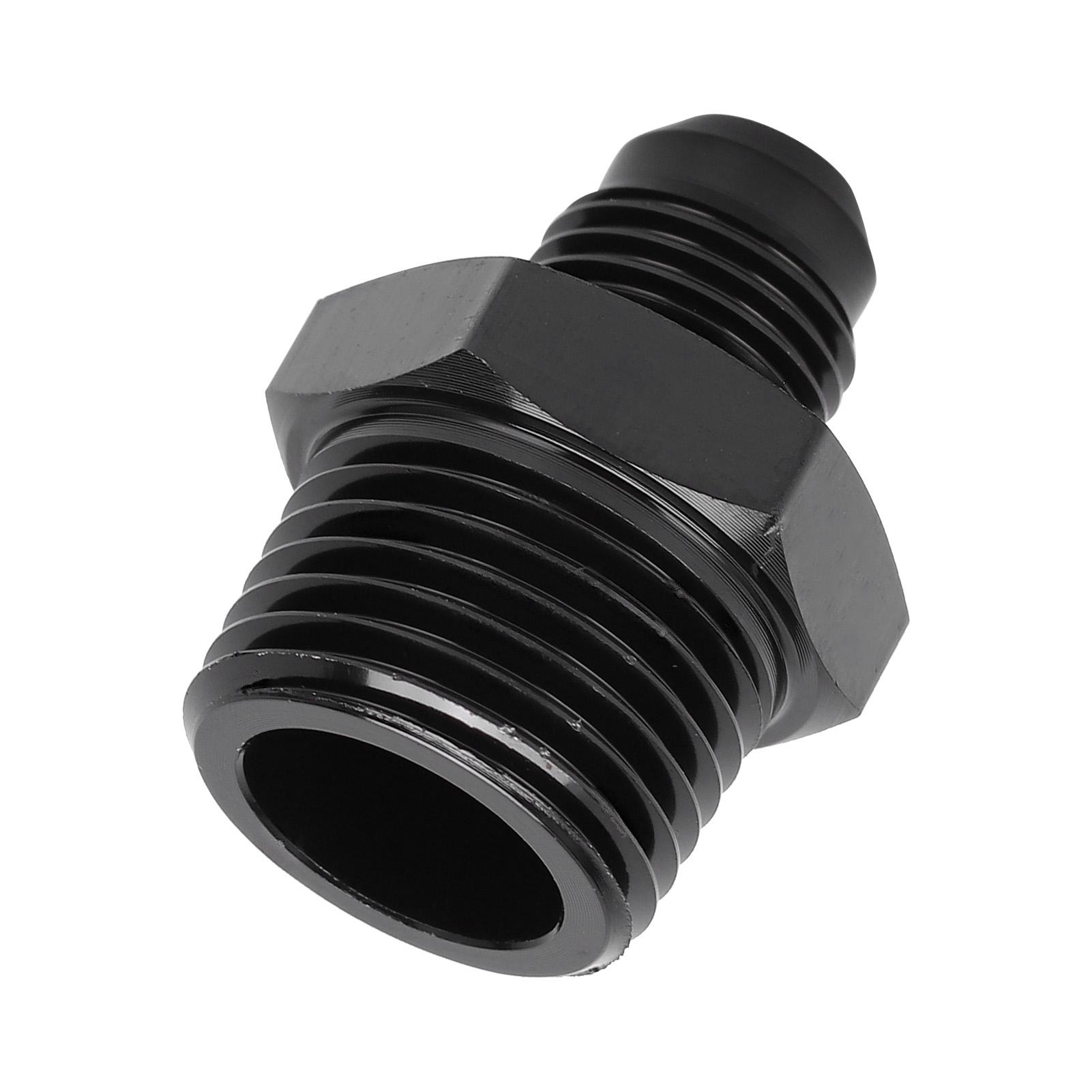 

Straight Fuel Line Fitting 6AN to 1 2NPT 6061‑T6 Aluminum Adapter Connector Car Accessories