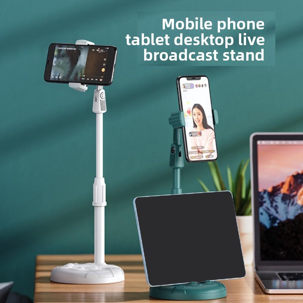 Stable Base Telescopic Phone Stand Adjustable Height Mobile Phone Bracket  Phone Accessories