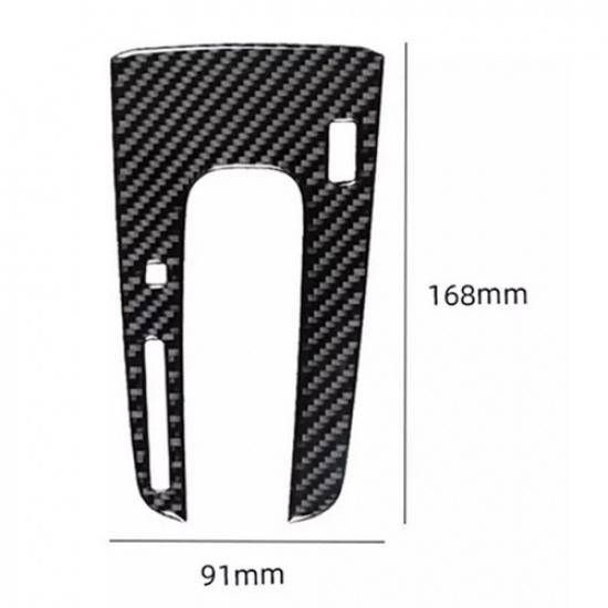 1x Carbon Fiber Console Gear Shift Panel Cover Trim For Honda CR-V CRV 2017-