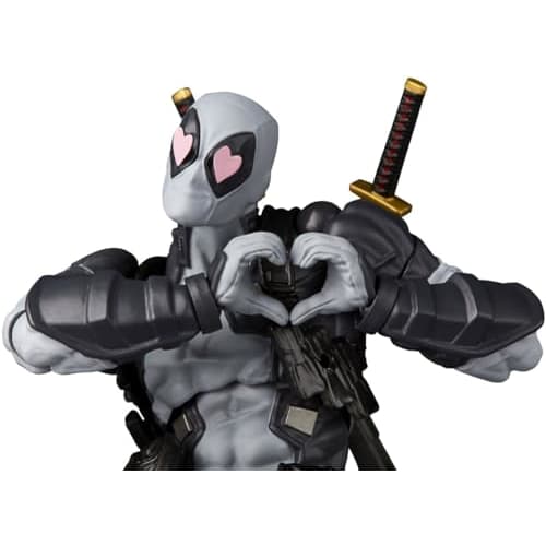 Kaiyodo Revoltech Amazing Yamaguchi Deadpool Ver. 2.5 X-Force Color, Approximately 170mm Tall, Non-scale PVC & ABS Painted Action Figure