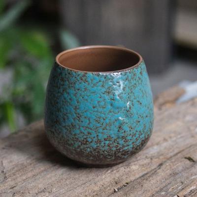 Cambiamento forno ceramica grezza giapponese tazza padrone domestica tazza singola tazza da degustazione tè grande personalità creativa tazze da tè kung fu