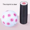 Plastic Golf Stamp Long Lasting Quick Drying Random Pattern Ball Stamper Golf Equipment