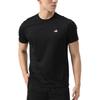Adidas Classic Three Stripes Quick-Dry T-Shirt Breathable Casual Fashion Trend Sports Crew Neck Short Sleeve Men Tops Black KC3741