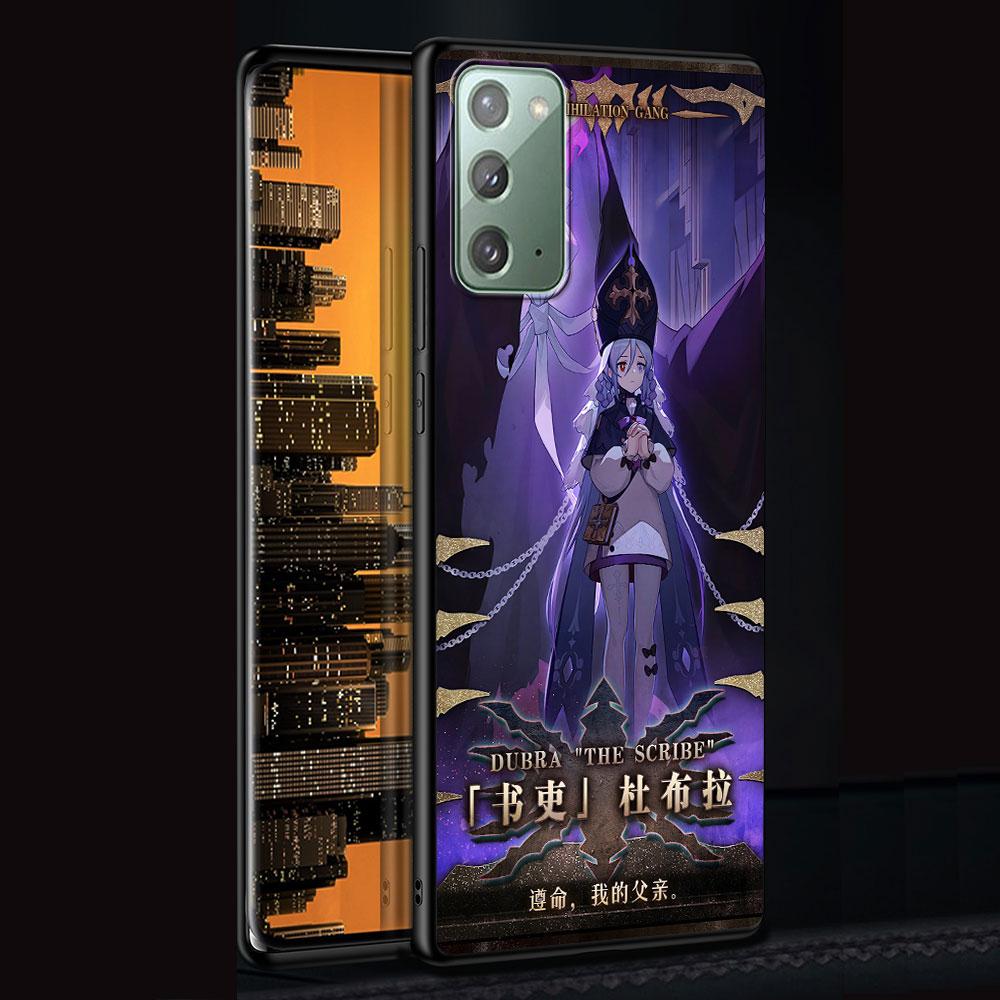 

Чехол Honkai Star Rail Sparkle для Samsung Galaxy Note 10 Plus 20 Ultra 9 8, чехол из ТПУ для телефона Note 10 Lite, черный мягкий чехол Funda Samsung Note 10 Plus