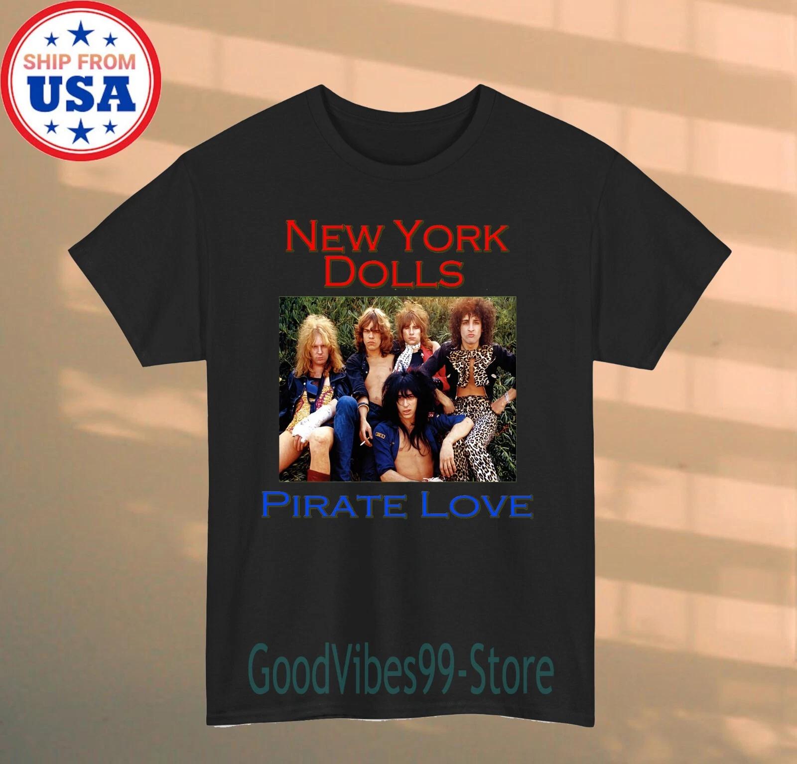 New York Dolls Pirate Love Men s Black Size S-5XL XL