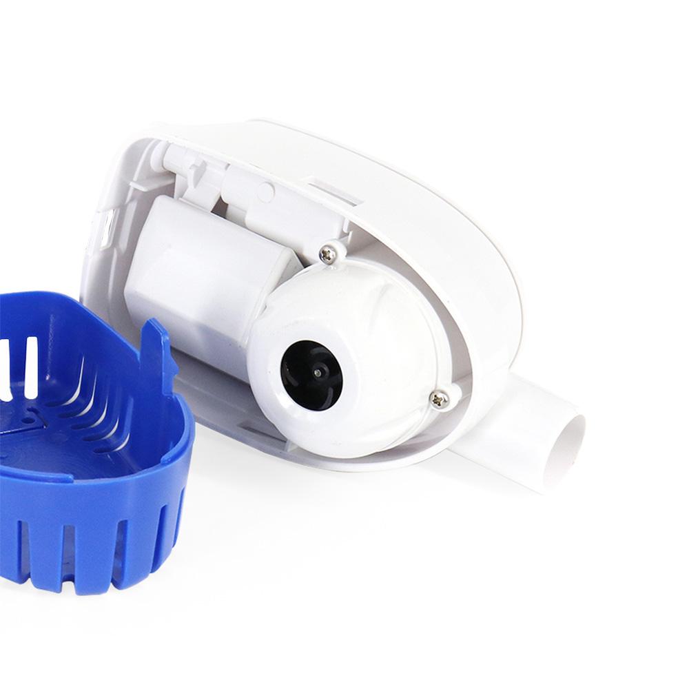 12V Automatic Marine Water Pump Small Bilge Pump 24V Yacht Drainage Fast Boat DC Submersible Pump Bilge 750GPH 1100GPH