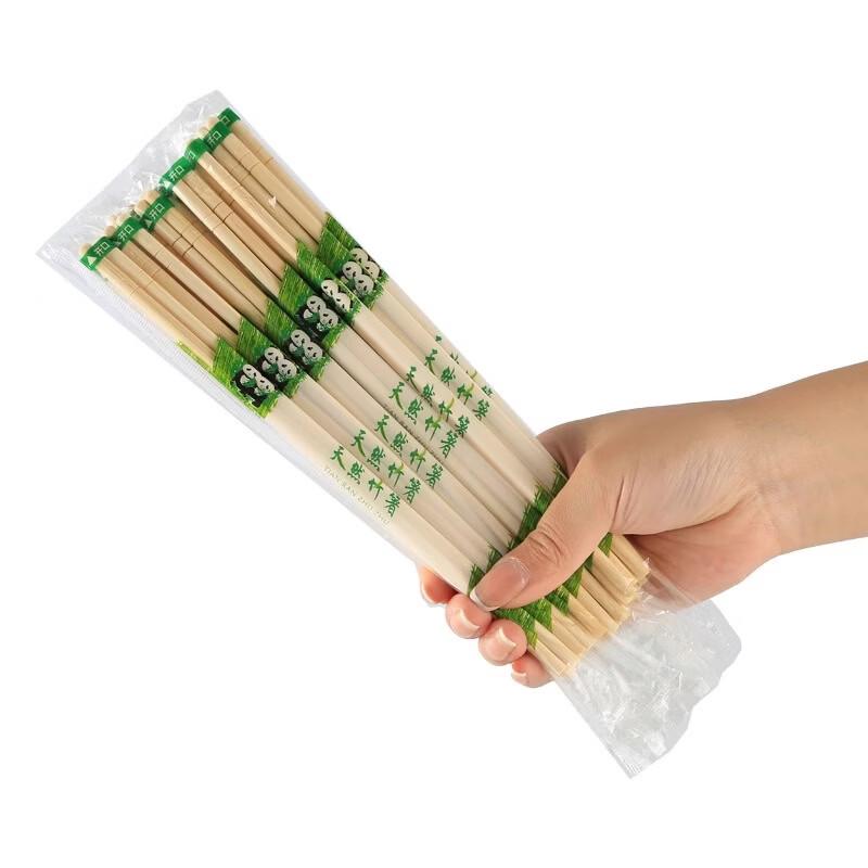 Fánshùn Disposable Round Bamboo Chopsticks