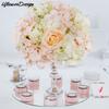 New Artificial Flower Table Wedding Centerpiece Party Wedding Decor Rose Floral Ball  Home Decorations Wholesales Dropshipping
