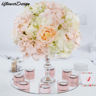 New Artificial Flower Table Wedding Centerpiece Party Wedding Decor Rose Floral Ball Home Decorations Wholesales Dropshipping