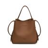 Texture fashionable and simple small bag women's new trendy bucket bag shoulder crossbody bag