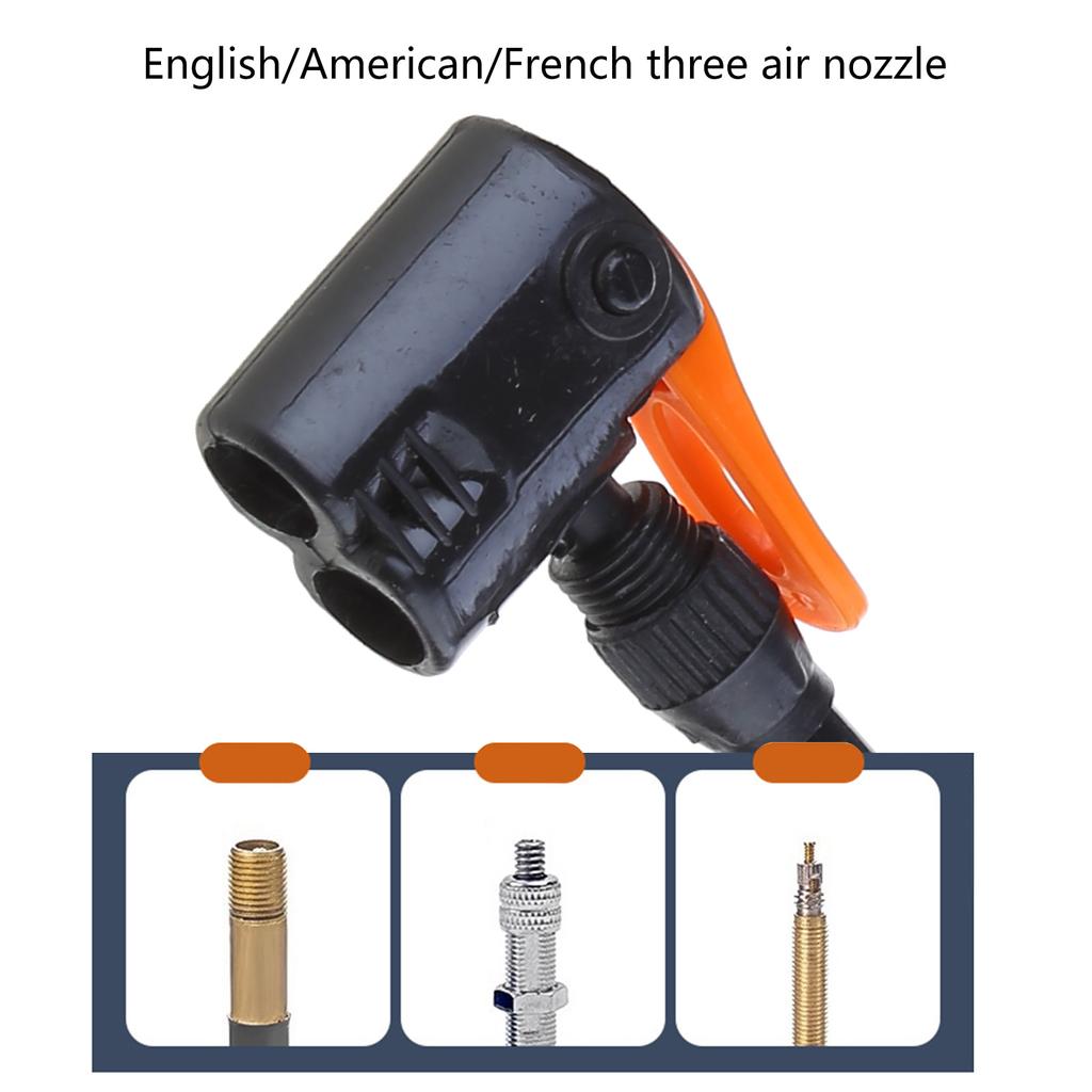 Air Compressor Tire Inflator for Motorcycle Foot Pump Tyre Pump with Pressure Gauge 160PSI