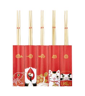 Sakai Sangyo Hinoki Oslava Štěstí Hůlky Made in Japan, Hůlky, (Sada 5),