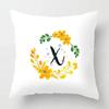 Nordic Fall Home Decor Autumn Throw Pillow Case Sofa Cushion Cover Modern  Letter