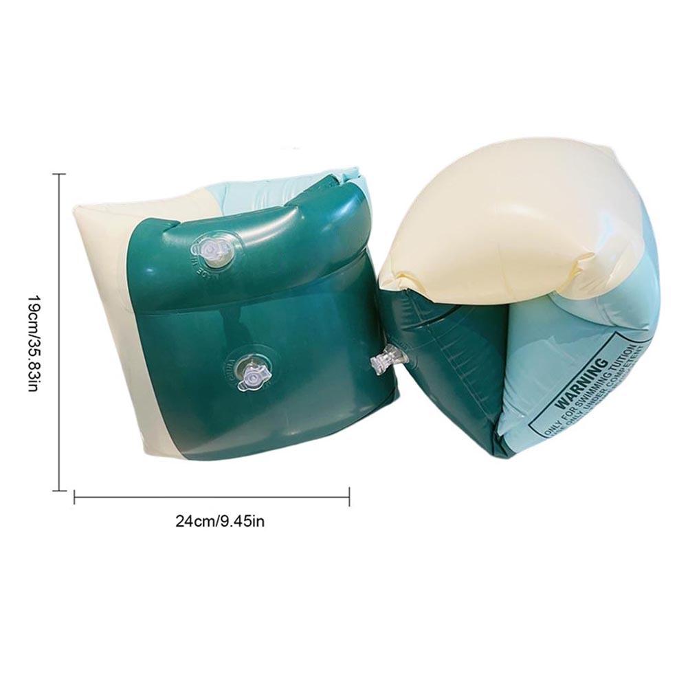 

1Pair Pool Buoy Armbands Double Air Bag Inflatable Swimming Pool Arm Floaters PVC Printed Adult Kids Swimming Accessories