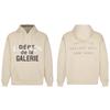 Gallery Dept Streetwear Hoodie Men Women - Oversized Cotton Pullover With Bold Letter Print Casual Wear