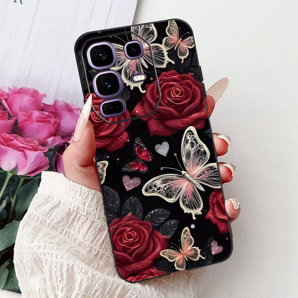For Infinix Note 50 Pro Plus Case Cover X6856 Fashion Luxury Flowers Cute Cartoon Funny Cool Phone Case For Infinix Note 50 Pro+