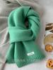 Australian Pure Wool Cashmere Scarf - Unisex Winter Warm Knitted Solid Color