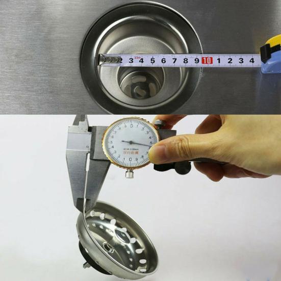 Household Kitchen Bathroom Laundry Lavatory Sink Stopper Filter Plug Strainer