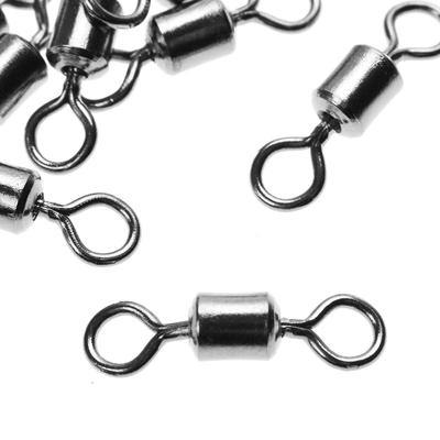 100 pcs Tronix Round EYE ROLLING SWIVELS RIG Sea Carp fishingpbtm