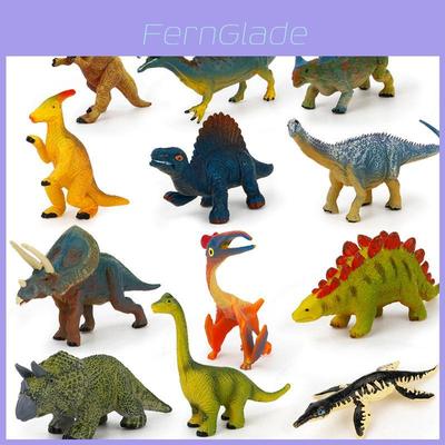 12 peças Brinquedos para Crianças Pequenas Figuras de Plástico Conjunto Completo de Animais Marinhos de Zoológico Safari Para Aprendizagem Divertida