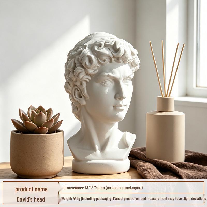 Nordic Piano Woman Sculpture - Modern Resin Ornament for Home Decor