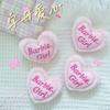 Heart Plush Doll with Brooch: Cute Cartoon Accessory for Kids and Girls