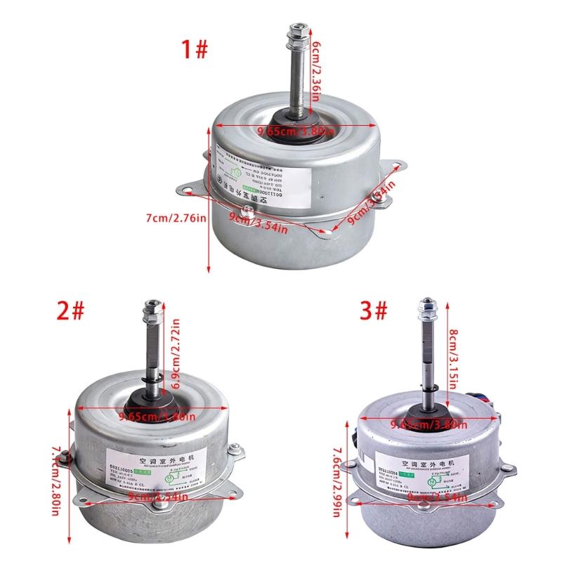 YDK-40-6-5/YDK-40-6-6.7/YDK-40-6-7.6 High Efficiency Miniature Motor For Air Conditioner Indoor Unit Fridge Cooling