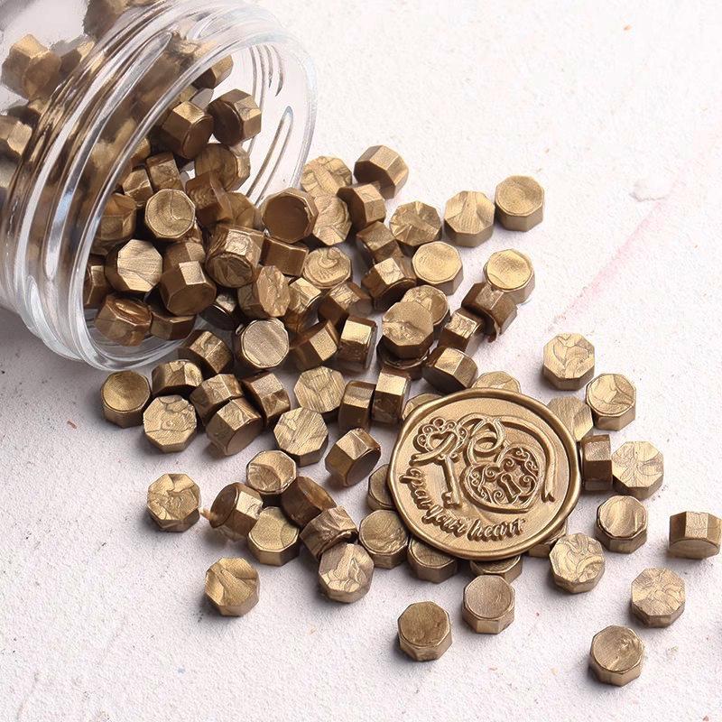 Boom Boom Rabbit Retro Metallic Sealing Wax Granules for Wedding Invitations & Envelopes - High Gloss Stamp Wax Seal.
