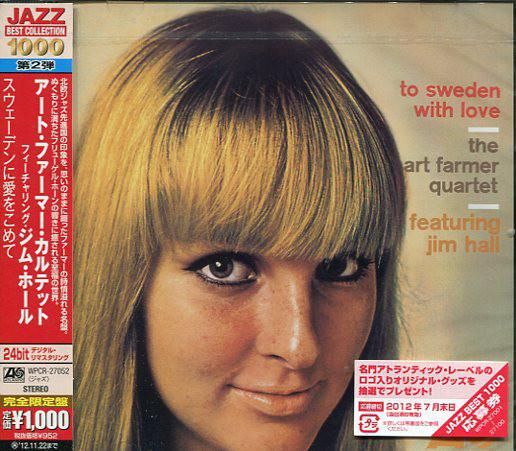 

CD ART FARMER - To Sweden With Love WPCR27052 ATLANTIC 2012 Japan Obi Jazz