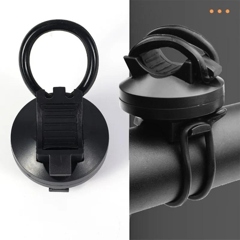Bicycle Light Clip Holder 360° Degree Rotation Handlebar Clip for LED Flashlight Mountain Bike Front Flash Torch Light Bracket