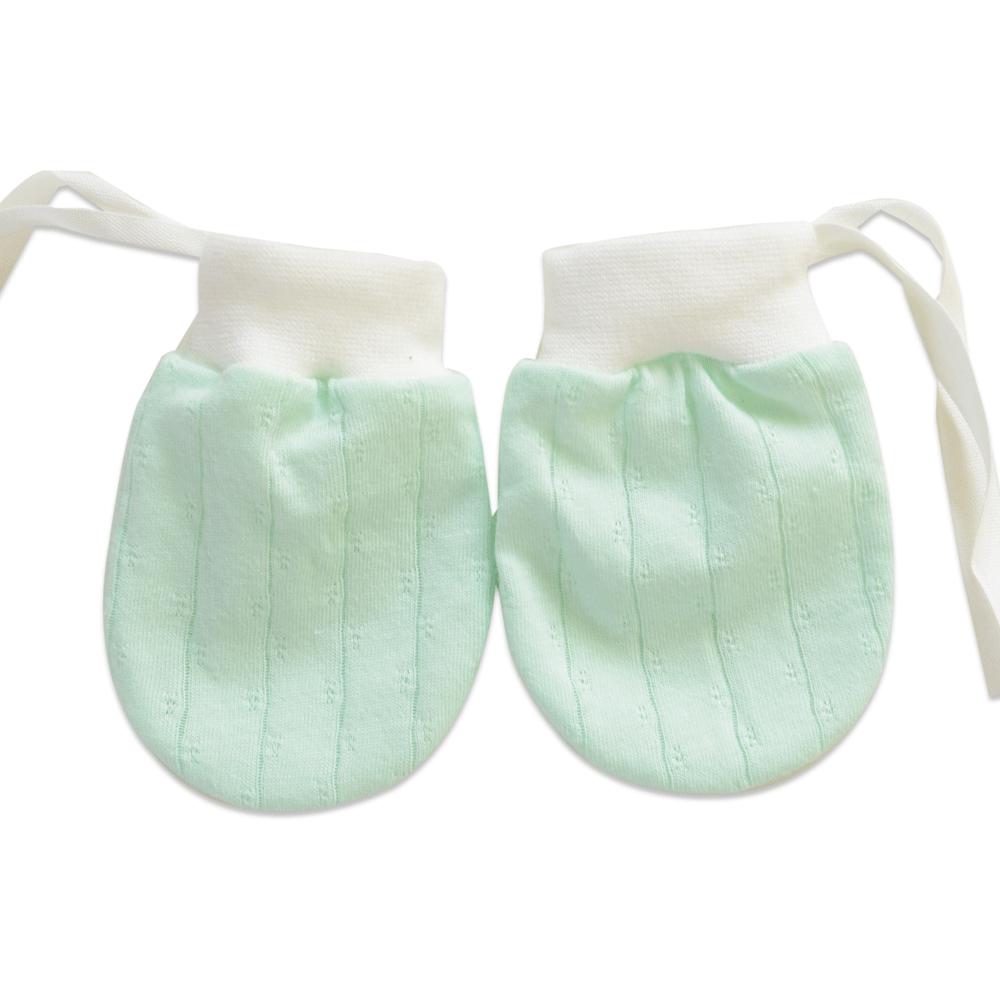 

Дышащие детские антицарапки для прорезывания зубов - Варежки для новорожденных и младенцев на все сезоны M (8*10cm)