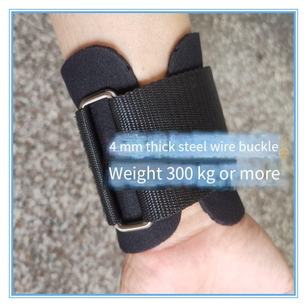 Wear-resistant Weightlifting Wrist Strap Non-slip Sports Grip Band Fitness Lifting Strap  Gym